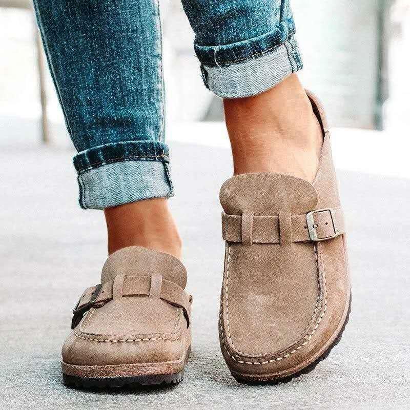 Fashion Women Loafers Retro Shoes Slip On Ladies Comfort Flats Platform Female Zapatos Mujer New Plus Size Casual Woman Summer Flat