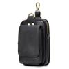 Мужская кожаная сумка, сумка для мобильного телефона, многофункциональная подвесная сумка, поясная сумка