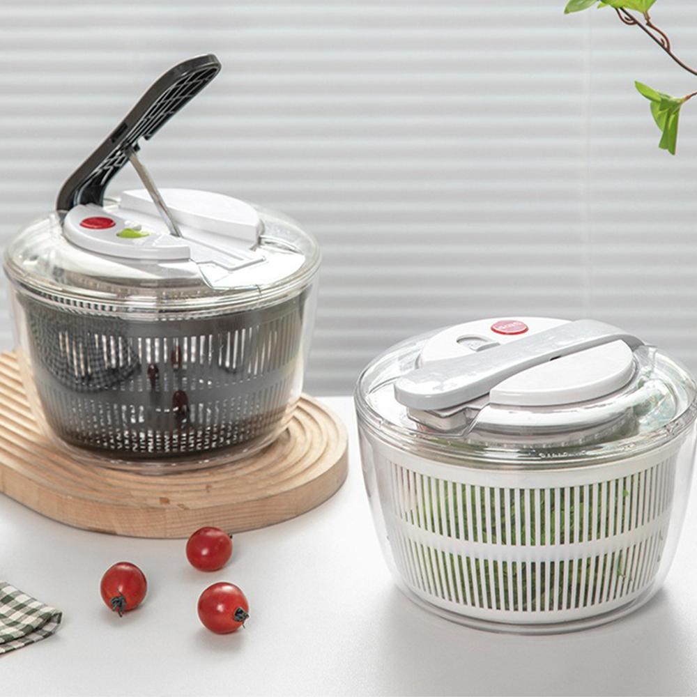 Большой овощной салатник, дуршлаг, дегидратор, многофункциональная машина для мытья овощей и фруктов, сушилка для овощей и салатов, миксер