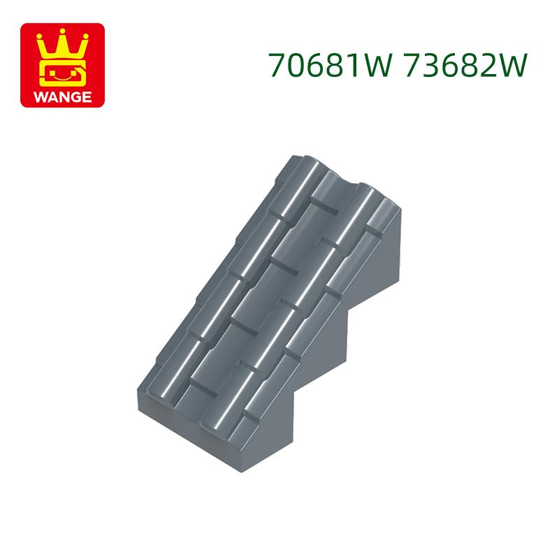 57 шт./лот 70681W 73682W Прямая плитка с 2 точками Строительные кубики Аксессуары для дворца Moc Работает с featuring Brick Детские игрушки Идея для подарка