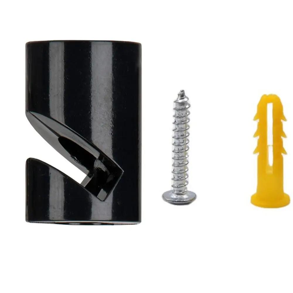 1PC Plastic Pendant Light Cable Hook Black Lighting Fixture Power Cord Retainer Cable Organizer Chandelier Wire Shifter