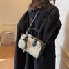 Contrasting Handbag Women's 2025 New Versatile Textured Foreign Tote Bag French Commuter High-end Crossbody Bag