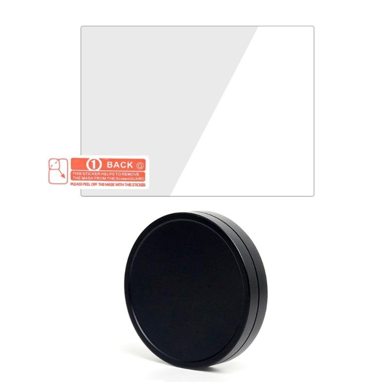 Легкая крышка объектива 55 мм Передние крышки объектива для камер Evo Закаленная стеклянная пленка защищает объектив от грязи и пыли