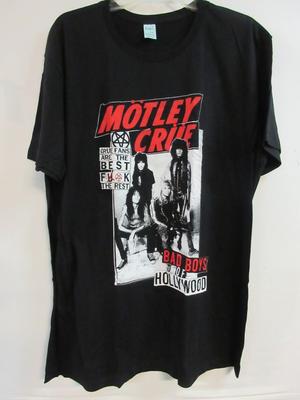 ОФИЦИАЛЬНЫЙ МЕРЧ MOTLEY CRUE ФАНАТЫ ЛУЧШАЯ ГРУППА КОНЦЕРТ МУЗЫКА ЭКСТРА БОЛЬШАЯ Унисекс Футболка