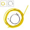 Bike Brake Shifter Cable Housing Set Brake Line Tube Kits  Cycling Accessories(yellow)