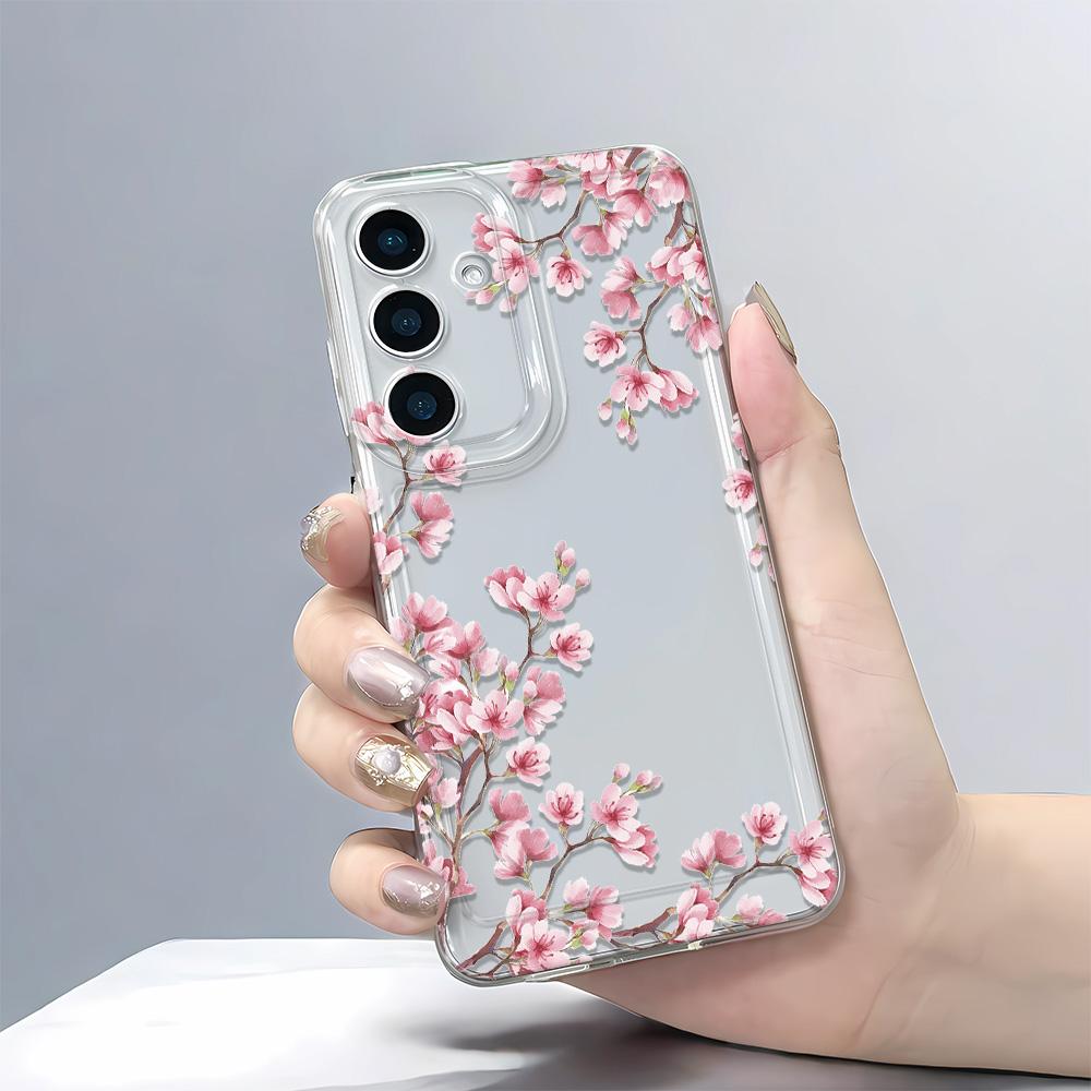 Продвинутый чехол для телефона с цветами для Samsung S20 S21 FE S22 S21 S20 S20 S10 Note 10 20 S23 S24 S25 Plus Ultra Мягкий чехол Cover Funda