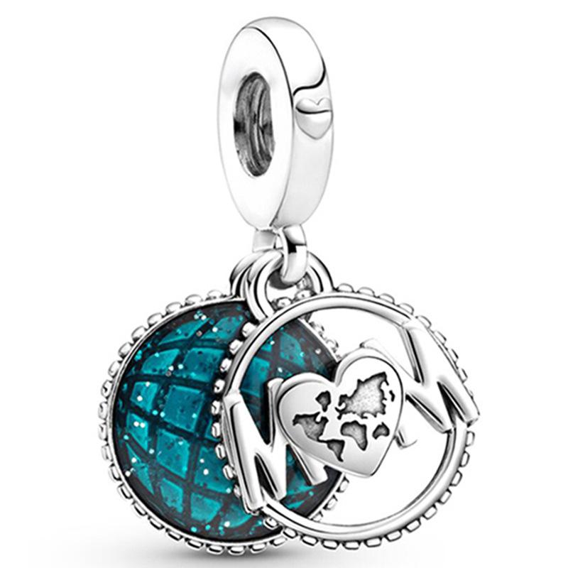 European Style DIY Charm Beads for Jewelry Making, Gold Plated CZ Heart Animal Dangle Charms, Pandora Compatible Bracelet Necklace Accessories