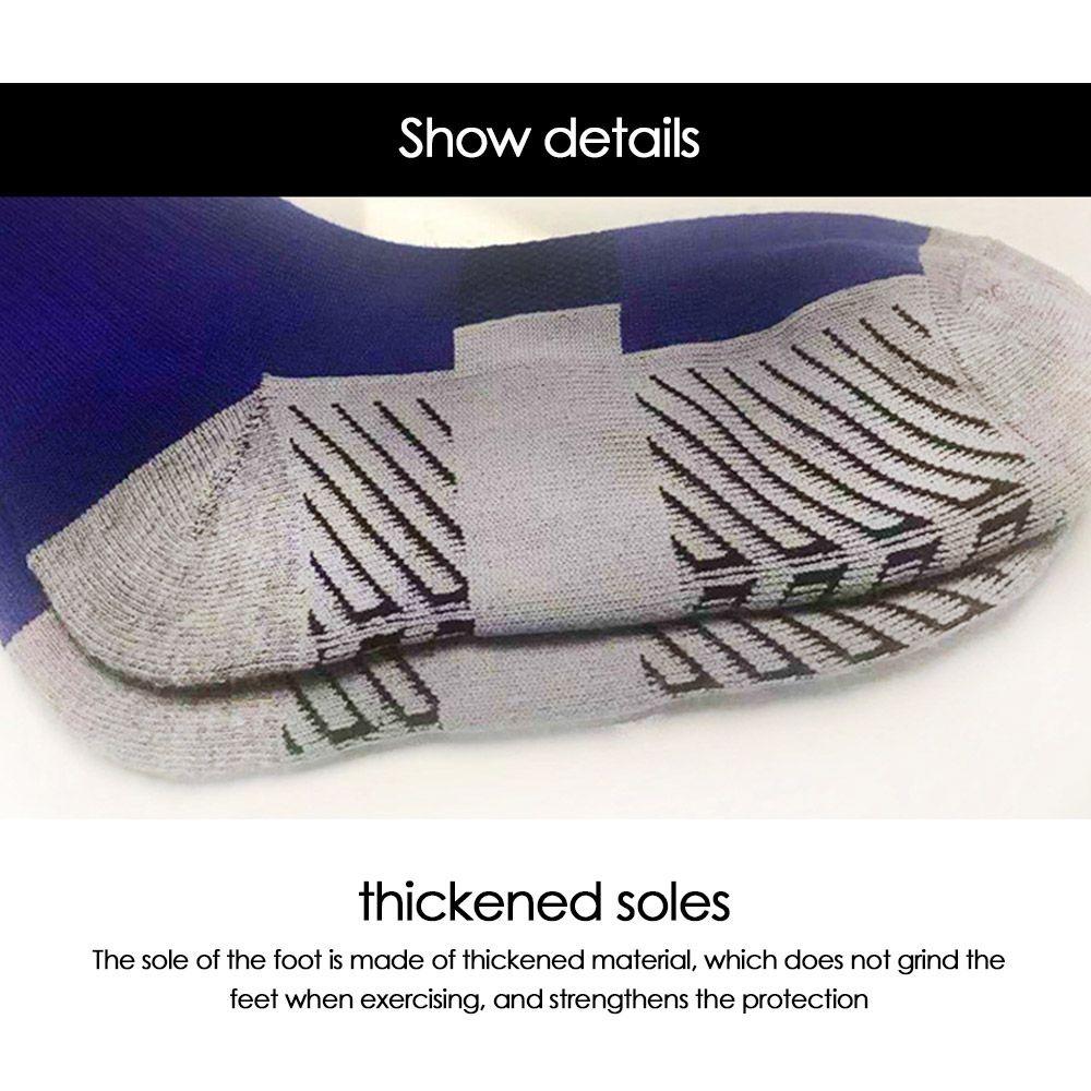 Детские Дышащие Длинные Футбольные Носки Противоскользящие Спортивные Носки Футбольные Носки