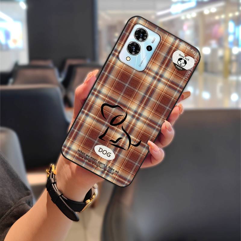 Cute Back Cover Phone Case For ZTE Blade V40 Pro Full Wrap Anti-knock Phone Pouch Soft Case Shockproof Dirt-resistant