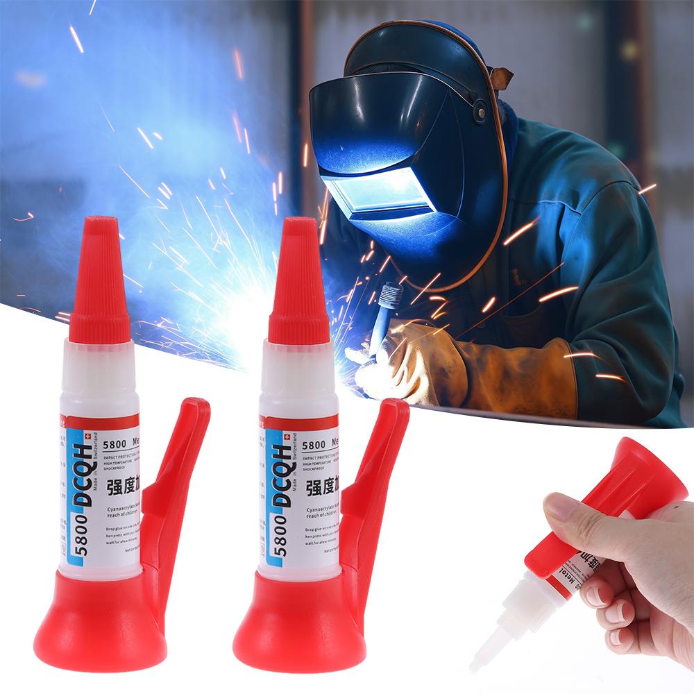 Сварочный Мощный Припой 20мл 5800 Цианоакрилатный Быстрый Клей Пластик Дерево Суперклей Пляжный Дом