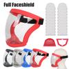 Kitchen Tool Protection Face Cover With Filters Oil-splash Proof Mask Motorcycle Bicycle Cycling Dusting Mask Facial Shield Full Face Shield