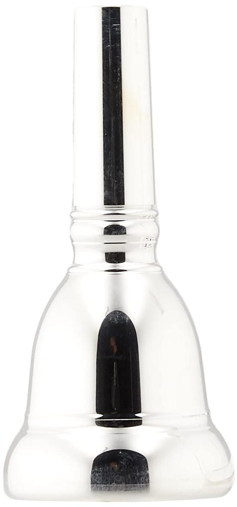 Back Bass Trombone Mouthpiece Artisan 5GS Silver Plated Finish Thick A4415GS2 (For Pipe)