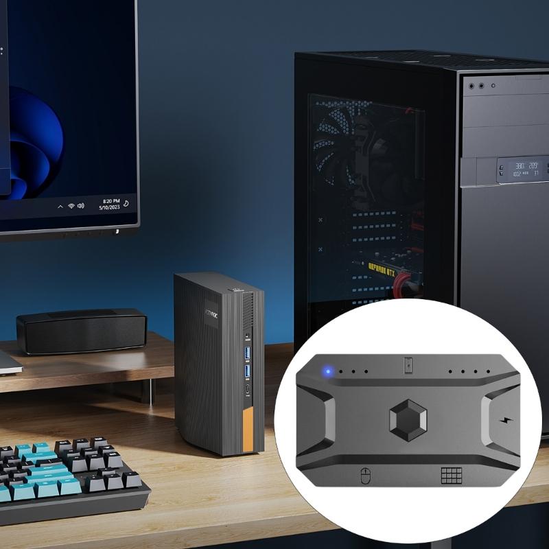 Высокоточная клавиатура с подсветкой и игровая мышь для мобильных устройств, комбинация, настраиваемая функция макросов, регулируемый DPI 800-3200