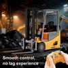 RC Forklift Toy 2.4Ghz Remote Control Forklift Miniature Forklift with Movable Front Fork RC Construction Vehicle Desk Toys for Kids Boys