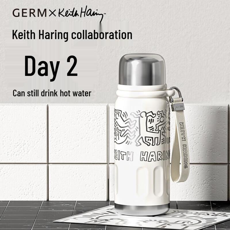 Germ Keith Haring Ceramic Insulated Sports Bottle