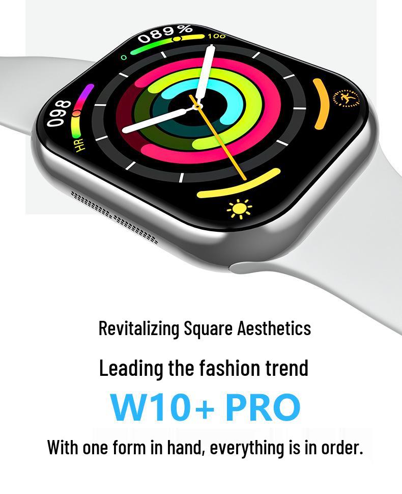 Smartwatch S10: Women's Outdoor Sports Bracelet with Bluetooth Calling, Blood Pressure & Heart Rate Monitoring, and Dual Payment NFC.