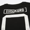 Evisu Женская толстовка с принтом Черной Чайки, круглый вырез, черная 1ESGNW8SW433XX