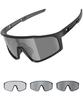 LECAGE Photochromic Sports Sunglasses, Cycling Goggles, Lightweight, Color-Changing, UV Protection, Youth Baseball Sunglasses, Unisex, Ideal for