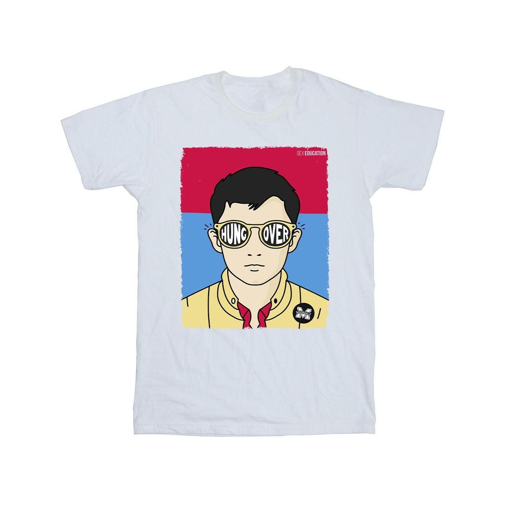 Netflix Mens Sex Education Otis Illustrated T-Shirt