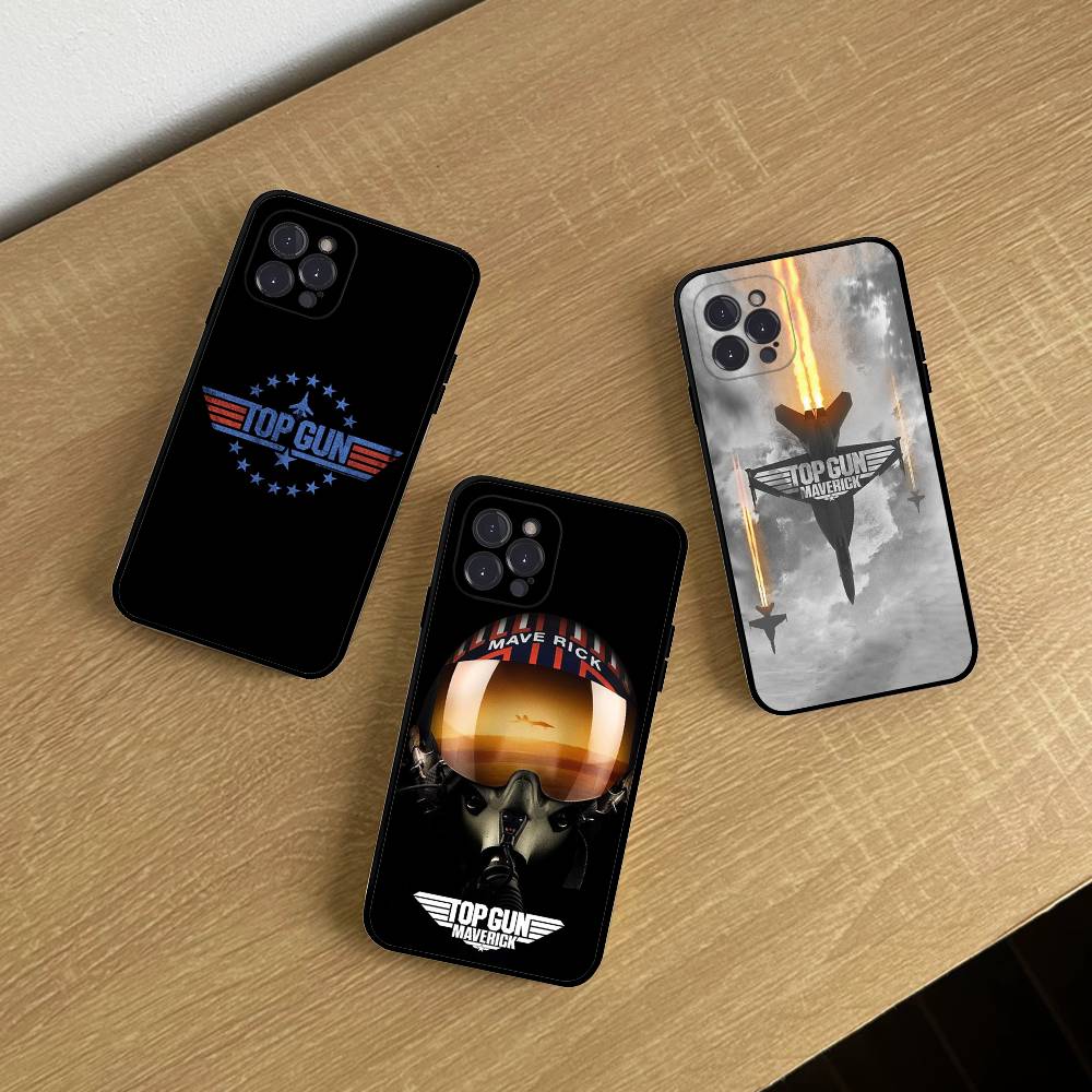 Top Gun Maverick Phone Case For IPhone 16 17 Air 15 14 13 12 11 Pro Max 16E Plus Fundas