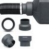 Parking Heater Air Outlet Die-sel Heater Exhaust Pipe Connector 75mm To 60mm Parking Heater Exhaust Pipe Ducting Bellows Joints