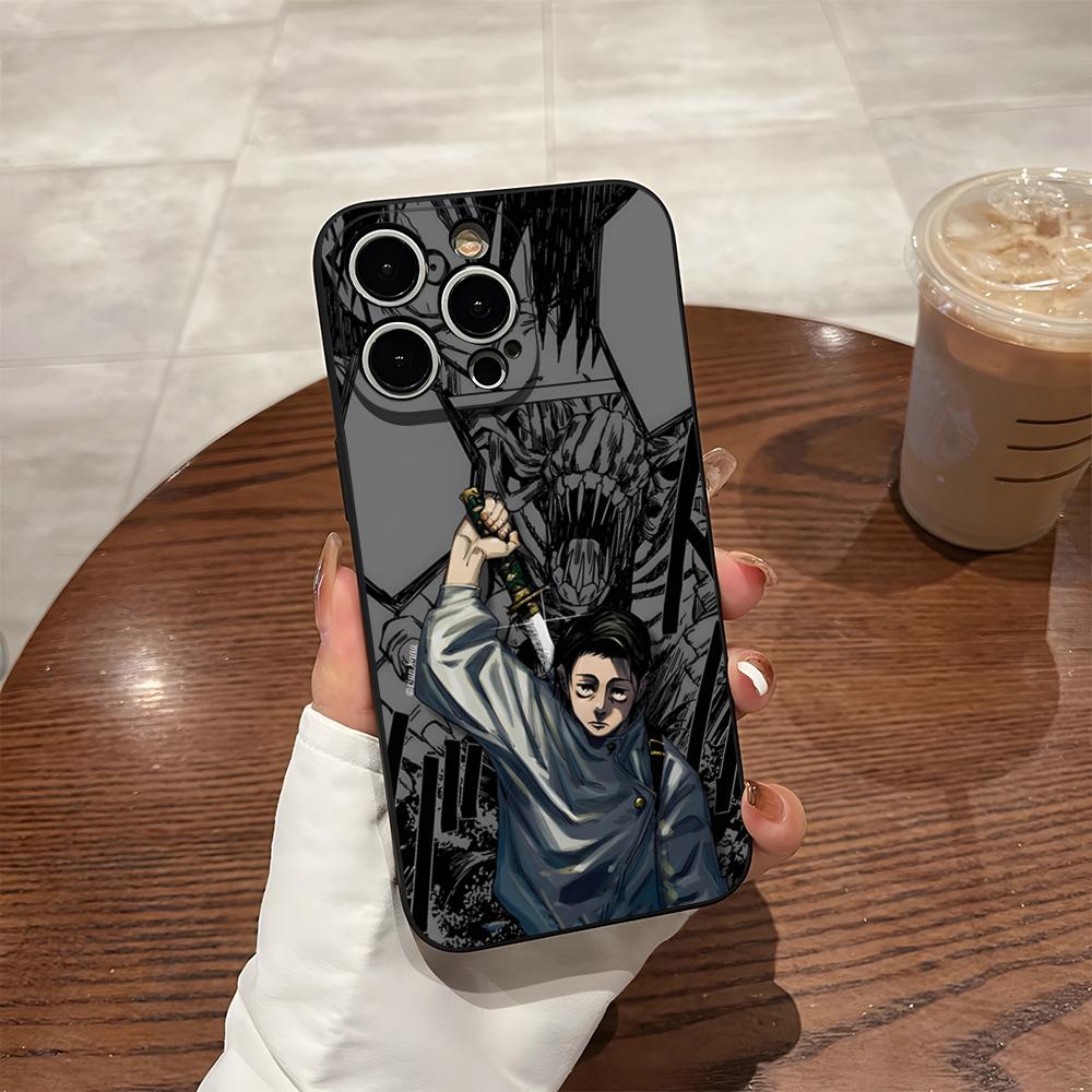Чехол для телефона Jujutsu Kaisen Юта Оккоцу Для 17 Pro Max Iphone 14 Pro Max 12 16 15 13 Pro 11 Xr X Xs 8 7 Plus Задняя крышка