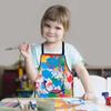Polyester Children Painting Apron Easy Clean Baking Bibs Gifts Art Bibs