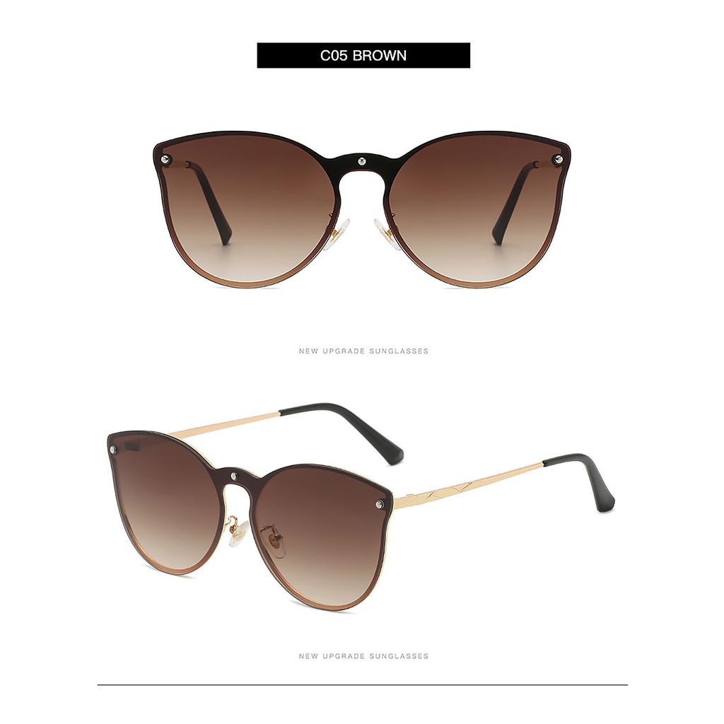 Солнцезащитные очки для взрослых, винтажные овальные солнцезащитные очки с защитой от ультрафиолета, зеркальные градиентные солнцезащитные очки