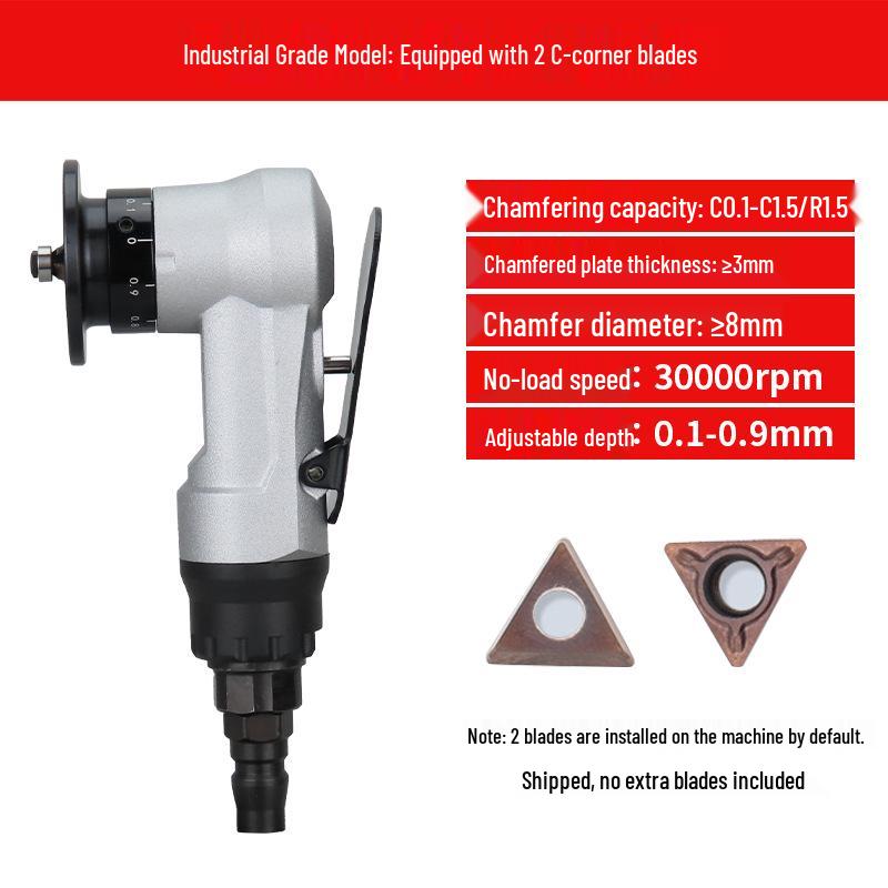 Gaobao Mini 45° Pneumatic Chamfering and Deburring Tool