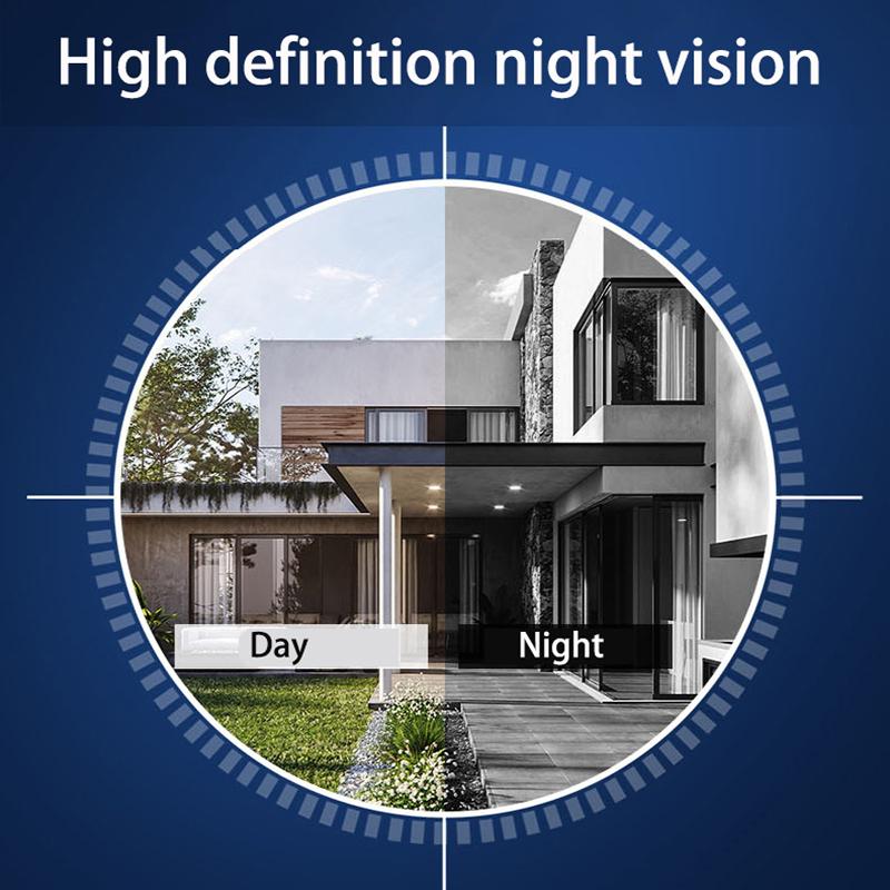 Smart Home Video Doorbell M9 Tuya App WiFi Outdoor Wireless Door Bell Waterproof Battery Voice Intercom Doorbell Phone Video Camera