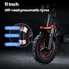 iScooter iX5S Electric Scooter 1000W 15Ah 11'' Off-Road Pneumatic Tires speed 25KM/H 60-65KM Range Adult Electric Scooters