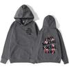 Alphabet print hoodie male oversize hoodie