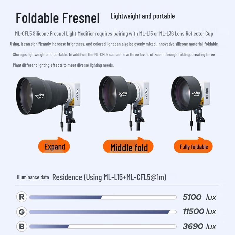 Godox ML100R RGB Portable Video Light