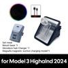 TESY Car Cell Phone Holder Support Mount Bracket Vent Clip For Tesla Model YL Y Juniper Launch 2026 2025 Model 3 Highland 2024