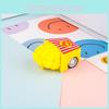 Plastic Creative Mini French Fries Rebound Racing Car Toy For Play Toddler