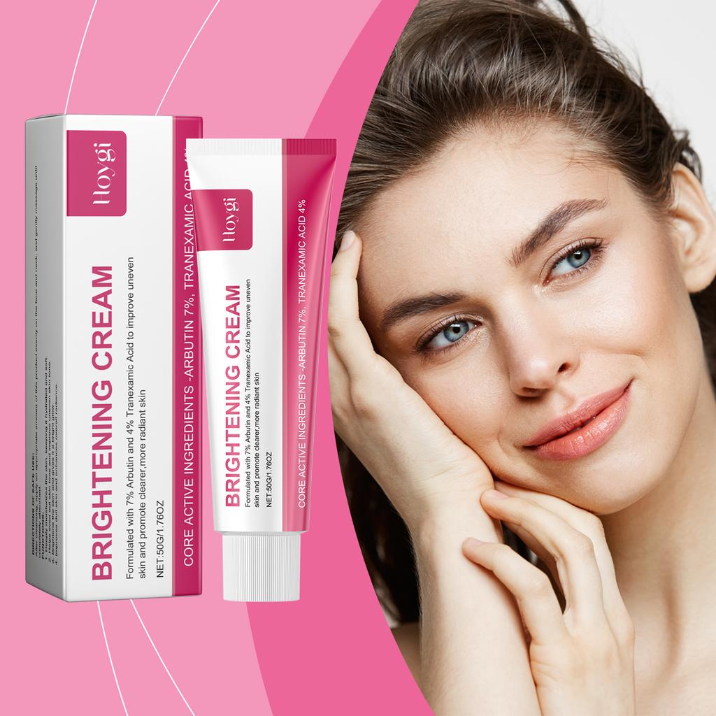 Hoygi Arbutin Brightening Cream – Evens Skin Tone & Hydrates Face