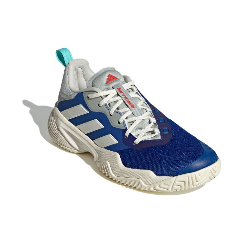 adidas Кроссовки женские Barricade Королевский синий Молочный белый Ярко-красный ID1555