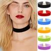 European Minimalist Retro Punk Gothic Velvet Choker Necklace
