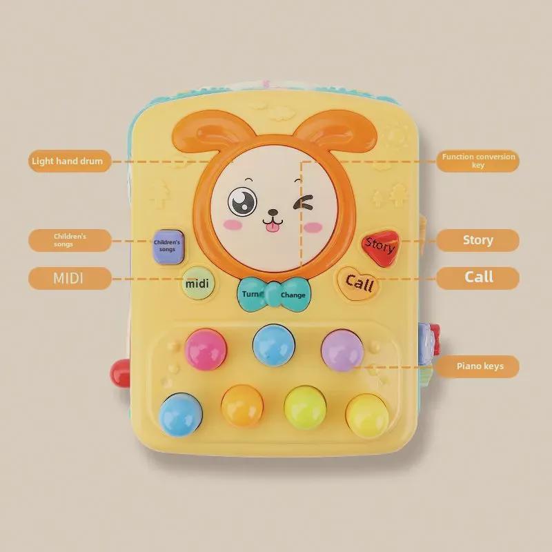 Музыкальная игрушка Hexahedron Baby Whack-a-Mole - обучающий барабан для мальчиков и девочек 1-2 лет