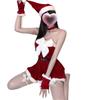 Christmas Suit Dress Sexy Autumn and Winter Cos Premium Christmas New Dress Tutu Skirt Temperament Socialite Fat M