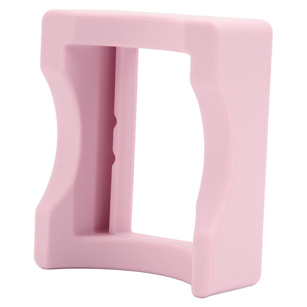 Нескользящий силиконовый держатель для стакана со встроенным слотом для бутылок, украшение для творчества, розовый
