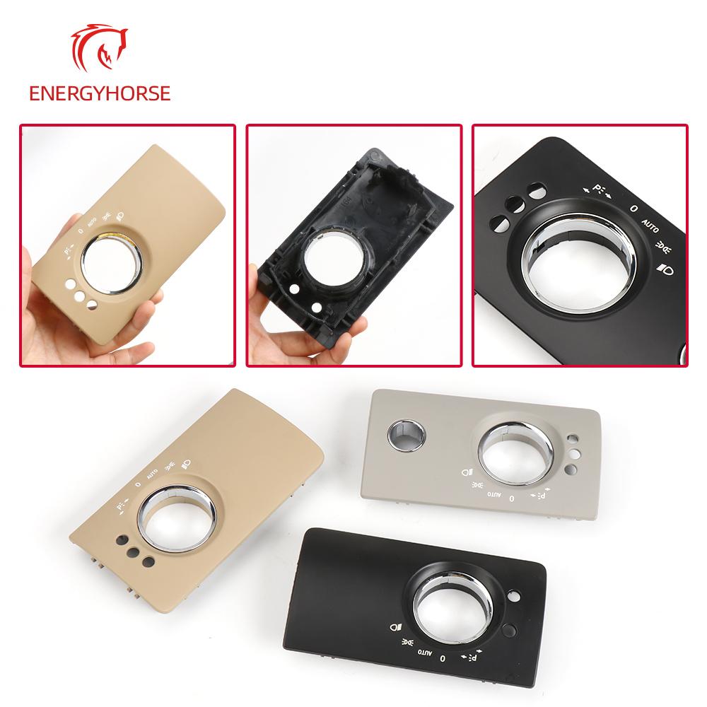 Аксессуары для салона автомобиля Передняя кнопка переключения фар Панель отделки Крышка для Benz W164 ML GL 300 350 450 500