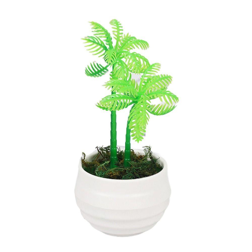 Зеленые реалистичные растения в горшках Алоэ Трава Искусственная трава Подарочные горшки Искусственные растения Бонсай