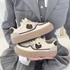 Comfortable Platform Forrest Gump Training Shoes Women's Spring and Autumn Versatile New Retro Niche White Shoes Casual Board Shoes