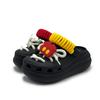 Crocs Классические клоги EVA Мультяшные Милые Модные Трендовые Удобные Персонализированные Клоги для Повседневной Носки Женские Черные
