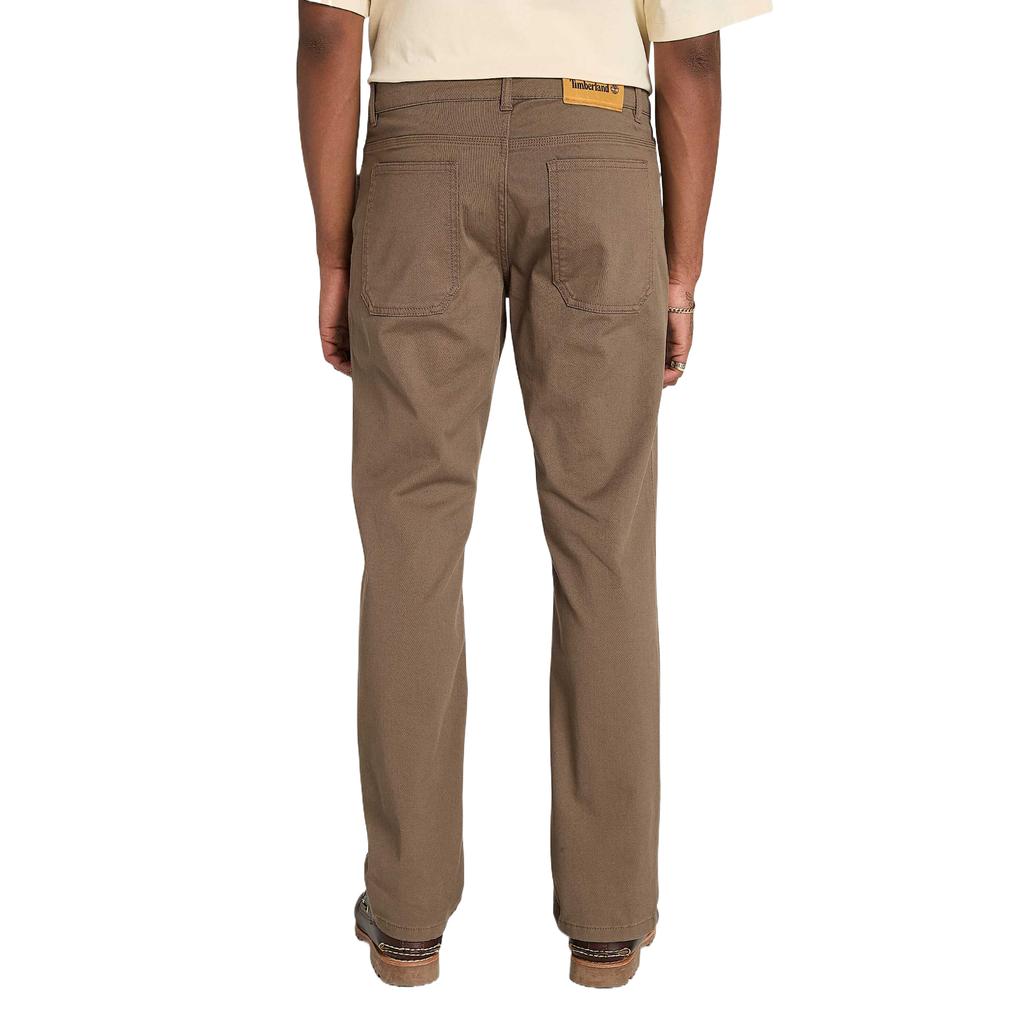 Timberland Casual Pants Men's Brown Moderate Straight Fit Pants TB0A5M4XBK0