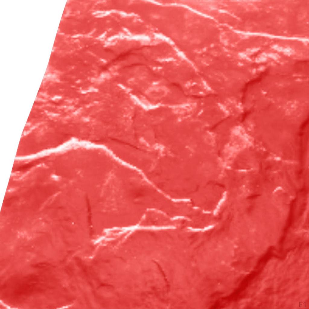 Матрица-штамп для текстуры бетона Реалистичная многоразовая DIY Рустикальная 17,72x17,72 дюйма Форма для литья Камень