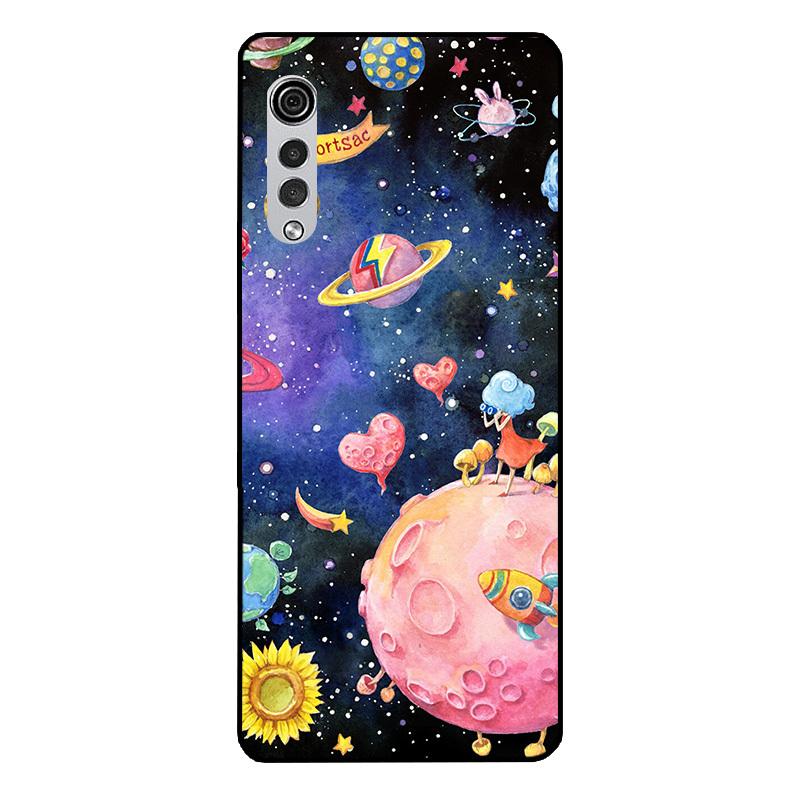 Чехол для LG Velvet Мраморный Мягкий Силиконовый Задний Чехол для Телефона LG Velvet 5G UW Чехлы для LG Velvet 2 Pro / Velvet2 Pro Coque