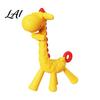 Infant Gum Massage Soother Baby Giraffe Teething Toy for Infants Food-Grade Silicone Chew Stick Relief Refrigerator Safe Icy BPA-Free Teether