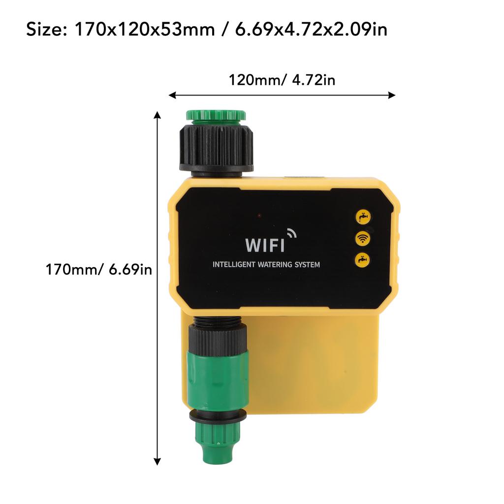 Таймер для полива в саду, солнечный Wi-Fi, расписание полива в саду, автоматический таймер полива